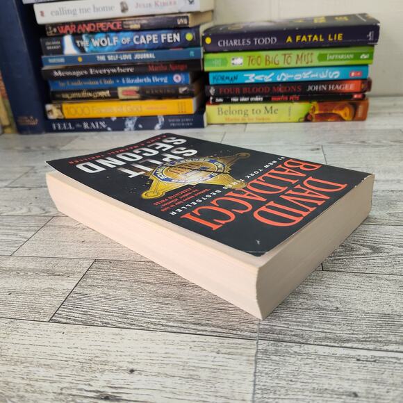 SPLIT SECOND King & Maxwell Thriller David Baldacci Trade Paperback 2021 Edition - Picture 8 of 10